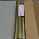 Gold Shower Curtain Rod 32-80 inches, Adjustable Curtain Rod, No Drilling, Stainless Steel Shower Rods for Bathroom, curtains, cabinets, Kitchens