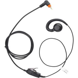 Translucent Acoustic Tube Earpiece PTT/Mic Compatible with Motorola SL300 SL3500e TLK100 SL7550 SL7550e SL7580 Walkie Talkie (Compatible with SL300-C Style)