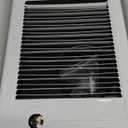 Upgraded Electric Wall Heater Complete Unit with Thermostat (Model: CSC151TW, Part: 67509), 5120 BTU, 120 Volt, 1500 Watt, White