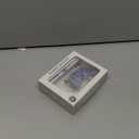 Inesore with Safety Lock for AirPods 4 Case,Clear Floral Cute AirPod 4th Generation Case for Women Girly with Cleaner Kit and Keychain- Purple Bell Flower