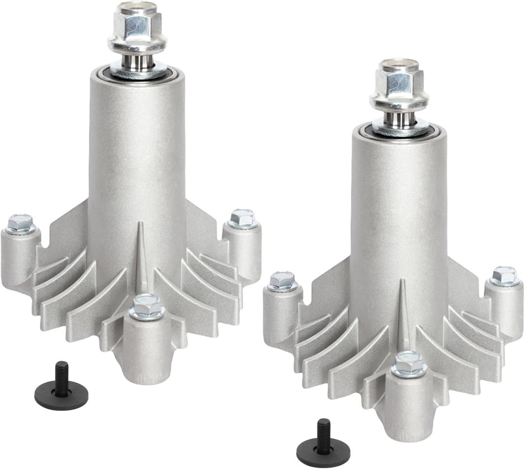 130794 128285 128774 Spindles Fit for Craftsman 42 inch Deck Mower - Spindles Compatible with Poulan HU Sears Craftsman LT1000 LT2000 LTX1000 DLT3000 Riding Mower with 36" 38" 42" Cutting Deck(2Pack) (2spindle)
