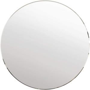 8 inch Glass Round Mirror Circle Wall Mounted for Bathroom, Living Room, Home Decor, Small Round Mirror Plate Trays for Wedding Table Centerpieces (7.9"L x 0.1"W)