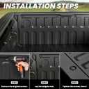 LASFIT Tailgate Mat for RAM 1500 Standard Tailgate 2019-2026 2027