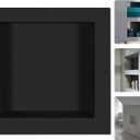 Suteck 16"x16" Shower Niche, Single Shelf Square Tile-Ready Storage Box