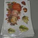 4 x 102 PCS Fall Window Clings Decor Autumn Thanksgiving Decorations Stickers, Regular