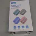 Adults Bento Lunch Box Set with Thermo Bag, 74oz Stackable Leak-proof 3-tiers Bento Box, Built-in Utensil and Sauce Container for Work, School, Dining Out (Gray) (Misty Grey)