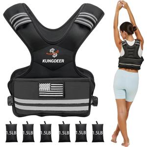 Adjustable Weighted Vest for Women - 11-20lb