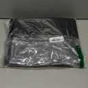 ANSOOK Plastic File Jackets & File Pockets,12 Pack Manila File Folders Letter Size,Heavy Duty Expanding Manila File Jackets, Reinforced Straight Cut Tab,1 inch File Jacket Folders (Black)