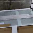 Frameless Shower Door, 5/16" (8mm) Clear Tempered Glass Shower Door, 56-60" W x 74" H, Quiet Soft-Close, Reversible Installation, SGCC Certified (Brushed Nickel-Double Sliding Style A, 60" W x 74" H)