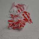 RUBFAC 170ft 120pcs Red and White Striped Pennant Banner, Carnival Circus Decorations Supplies, String Triangle Bunting Flags, Kids Birthday, New Year Eve Celebration Supplies