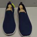 Skechers Men's Go Walk Max Athletic Air Mesh Slip On Walking Shoes (9.5, Navy)