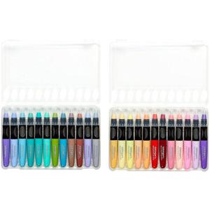 KINGART Pastel GEL STICK Set, Artist Pigment Crayons, 24 Unique Colors, Water Soluble, Creamy, and Odorless, Use on Paper, Wood, Canvas and more
