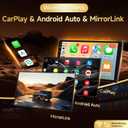 Naifay 8Core Android Car Stereo for Nissan Altima 2013 2014 2015 2016 2017 2018 Radio Upgrade 9" IPS Touchscreen for Altima Radio with Wireless Carplay Android Auto/Bluetooth/Wi-Fi/FM/GPS/SWC/Canbus