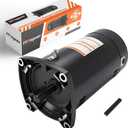 3/4 HP Swimming Pool Pump Motor USQ1072 fits for Pentair Superflo Sta-Rite Whisperflo Pinnacle Anthony AR2 Pumps 230V, 5.6/11.2 Amps - 0.75 HP