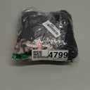 One Piece Swimdress Swimsuit for Women Tummy Control Ruffle Swim Dress Skirt V Neck Cutout Wrap Bathing Suit (Small, Leopard)