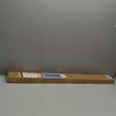 Blinds for Indoor Windows 1" Vinyl L-Shaped Slats Cordless Mini Blinds for Home, 39" W  48" H - White