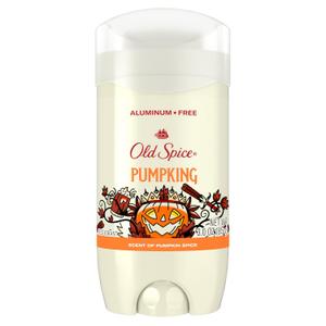 Old Spice Aluminum Free Deodorant for Men, Holidudes Limited Edition, 24/7 Holiday Freshness, Odor Protection, Stocking Stuffer, PumpKing Pumpkin Spice Scent, 3.0 oz (3 Ounce (Pack of 1))