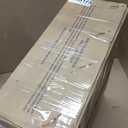 Drive Medical Lightweight Folding Transport Wheelchair - Reliable Mobility Support - Durable Steel Frame - Swing-Away Footrests - Compact Travel Design - Silver (1 Count (Pack of 1))