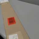 Roll-Up Sign-36" Superbright-Bike Lane Closed Merge