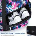 KAVIGOR Baseball Bag for Youth and Adult, Softball Bag 50L Large Capacity Holds 4 Bats, Equipment Backpack with Shoes Compartment