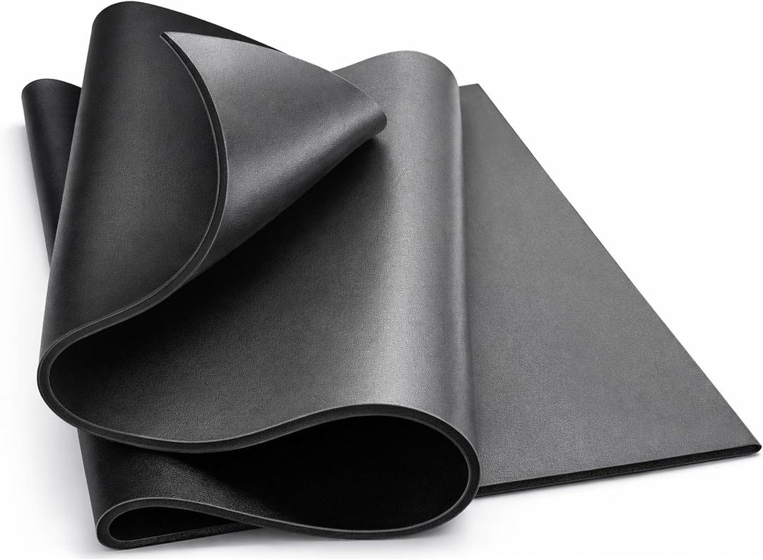 Mass Loaded Vinyl Soundproofing  Luxury Liner Pro by Second Skin Audio | 1lb MLV Sound Barrier with Closed Cell Foam for Floor, Ceiling & Automotive Noise Control 3/8" Sheet - 1 Sheet
