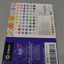 Artecho Acrylic Paint Markers 60 Colors, Acrylic Paint Pens with Brush Tip and Fine Tip for Stone, Rock Painting, Paper, Pumpkin, Wood, Egg, Canvas, Ceramic, Fabric, leather, Glass, DIY Crafts