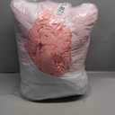 BEDELITE  Queen Comforter Set -Super Soft & Warm Fluffy Pink Bedding, Luxury Fuzzy Heavy Bed Set for Winter with 2 Pillow Cases