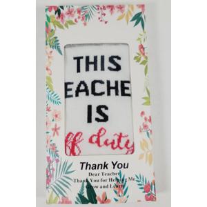 If You Can Read This This Socks For Women Teacher Off Duty Gift Socks Size 6-11W (Pack Of 300)