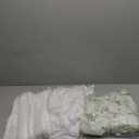 SoarDream White Chair Sashes for Wedding: 16 Pieces Sheer Church Chair Cover with Artificial Hydrangea for Party Banquet Aisle Decorations