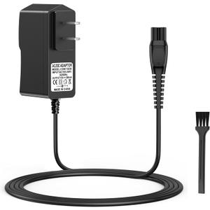 15V Charger Cord Fit for Philips Norelco HQ8505 3000 5000 7000 9000 Series, MG5750 MG7750 MG7770 MG7790 QP6531 QP6510 QP6520 Phillips Aquatec Arcitec Multigroom Beard Trimmer Power Cord