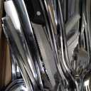 HIWARE 48-Piece Silverware Set with Steak Knives for 8, 18/8 Stainless Steel Flatware Cutlery Set For Home Kitchen Restaurant Hotel, Kitchen Utensils Set, Mirror Polished, Dishwasher Safe
