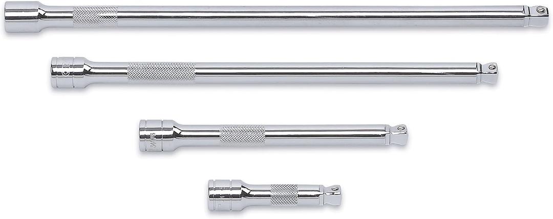 GEARWRENCH 4 Piece 3/8" Drive Wobble Extension Set Including 3", 6", 10" & 12", 81201