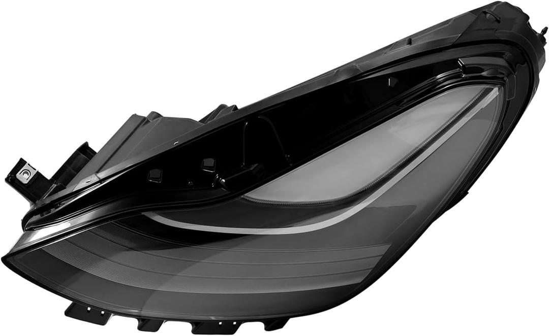 1514952-00-C Left Driver Side LED Projector Headlight Assembly Replacement for Tesla Model Y 2020-2025 Fits for Tesla Model 3 2021-2023 Headlamp Assembly Replace# 151495200C