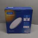 6 Pack 2640LM LED Flush Mount Ceiling Light, 24W Dimmable & 5 CCT Selectable (2700K-6500K), 12 Inch Ultra-Thin Round Flat Light Fixture for Bedroom Kitchen Hallway, White