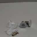 2PCS Bathroom Sink Stopper Strainer, Pop-Up Bathroom Sink Drain Strainer with Removable Stainless Steel Hair Catcher Basket, Universal Fit for US Bathroom Sinks, Bathtubs, Showers & Floor Drains