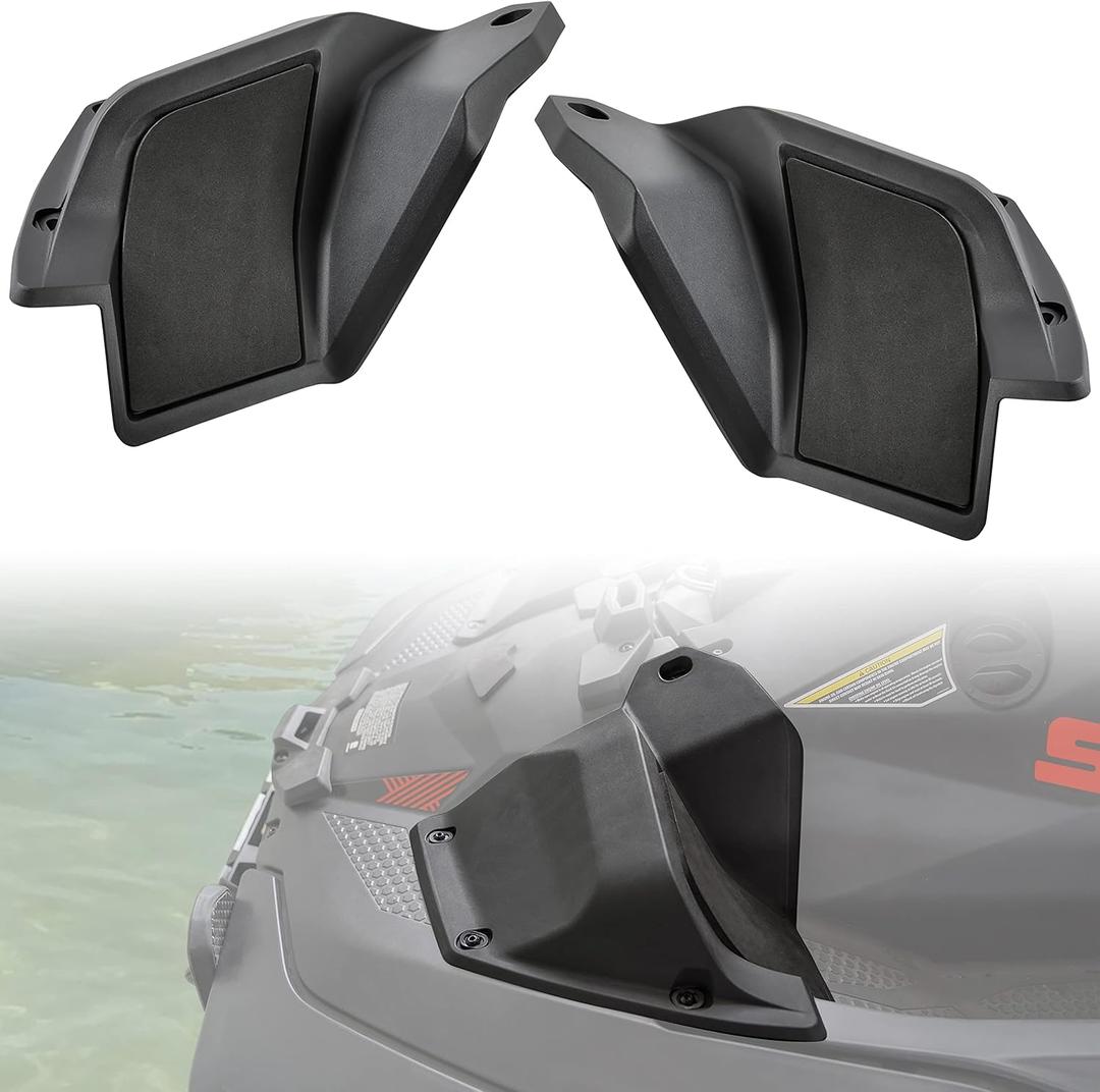 SAUTVS Step Wedges Footboards Pedal for Sea Doo Spark, Foot Rest Kit With 45 Degree Slope Footrest for Sea-Doo Spark 2014-2023 Accessories (2PCS, Replace #295100705)