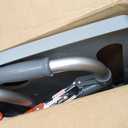Loyoda Foldable Walker with TrayLightweight Folding Walker with 5" Wheels Height Adjustable Aluminum Standard Walkers for Seniors up to 350 lbs