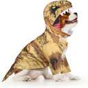 Huhumy T. Rex Dog Costume Dinosaur Dog Costume Halloween Dino Pet Clothes for Pet Cat Halloween Party Cosplay Events Photo Props, Medium