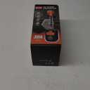 15,000J RV Surge Protector 30 Amp with LED Display, 30 Amp RV Surge Protector with Voltage Monitoring, Clear Error Codes, Comprehensive Detection, IP68 Waterproof Cover (Orange)