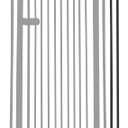 Lumizone Extra Tall Cat Gate Extension Kit 55.12" High Pressure Mounted 4.13" Extra Wide 1.37" Gap No Drilling Tall Pet Gate for Dogs (Black, 55.12" H x 4.13" W, Extension)