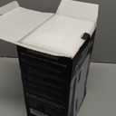 NineSky Dehumidifier,95 OZ Dehumidifiers for Home,(1000 sq.ft) Dehumidifiers for Basement Bathroom Bedroom with Auto Shut Off, Switchable 7 Colors Light(White)