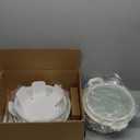 22-Piece Pots and Pans Set Non Stick with Removable Handles, Ceramic Cookware Set, Large-Capacity & Non Toxic, Induction & RV Compatible, Dishwasher Safe, PFAS/PTFE/PFOA Free, White