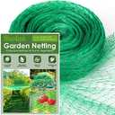 Ruolan Bird Netting for Garden Protect Vegetable Plants and Fruit Trees 13x20Ft, Plastic Trellis Netting for Birds, Deer,Squirrels and Other Animals