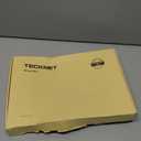 TECKNET 3 Pack Mouse Pad with Wrist Rest, Ergonomic Gaming Mouse Pad Pain Relief, Portable Comfortable Mousepad for Computer, Laptop, Office, Home Non-Slip Base, Waterproof Surface - Black (9.4L x 8.5W inches | 3 Pack)