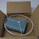 PATIKIL Drum Lamp Shades, 13"x13"x9" Linen Round Lamp Shade for Table Lamps Easy Assembly Lampshade for Table Lamps Floor Lamps Bedside, Blue