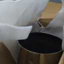 Exhaust Tip, 5 Inch Diesel Exhaust Tip Elbow Tip with a Clamp, 5'' Inlet 6'' Outlet Chrome Exhaust Tip for Pickups, Trucks and Cars