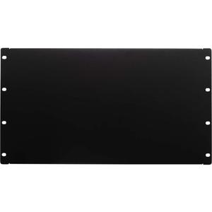 Navepoint 6U Blank Rack Mount Panel Spacer for 19-Inch Server Network Rack Enclosure Or Cabinet Black