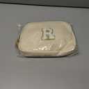 Personalized Anniversary Wife Birthday Gifts from Husband,Mothers Day Gifts for Women,Waist Packs Initial White R,Cream Bag