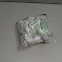 Funtery Washington Costume Founding Father Colonial Historical Judge Halloween Cosplay Accessories White Powdered Wig Jabot Collar Socks for Men Adult