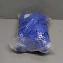 BRKURLEG Dog Raincoat Adjustable Dog Rain Jacket with Hood Dogs Waterproof Rainproof Jacket with Leash Hole Pet Poncho Rain Coat Poncho with Reflective Strip, Blue, XXXL (XXXL(Back Length26.7"))